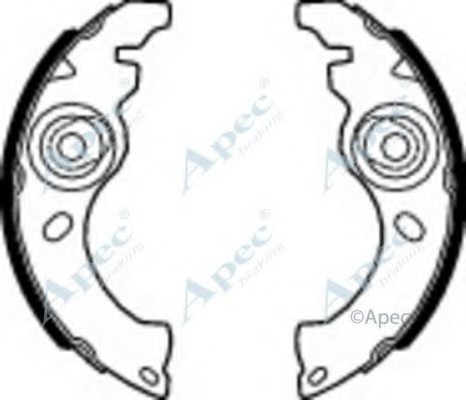 APEC braking SHU731 Brake Shoe